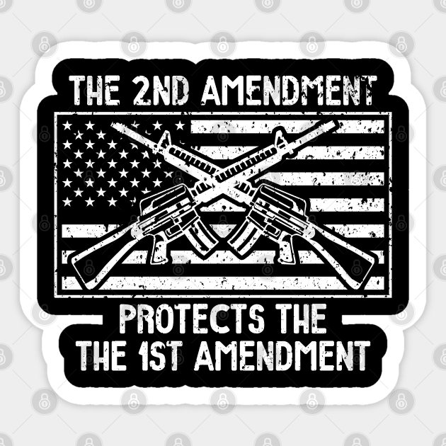 2nd Amendment Protection Sticker by RadStar